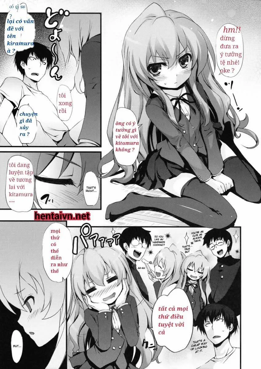 HentaiVN.net - Ảnh 5 - Tora! Tora! Tora! (Toradora!) - Chap 1