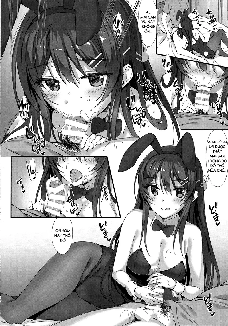 HentaiVN.net - Ảnh 16 - Em muốn chơi Mai-senpai [Mai Senpai to Ichatsukitai; I Want to Flirt With Mai-senpai] - Chap 1