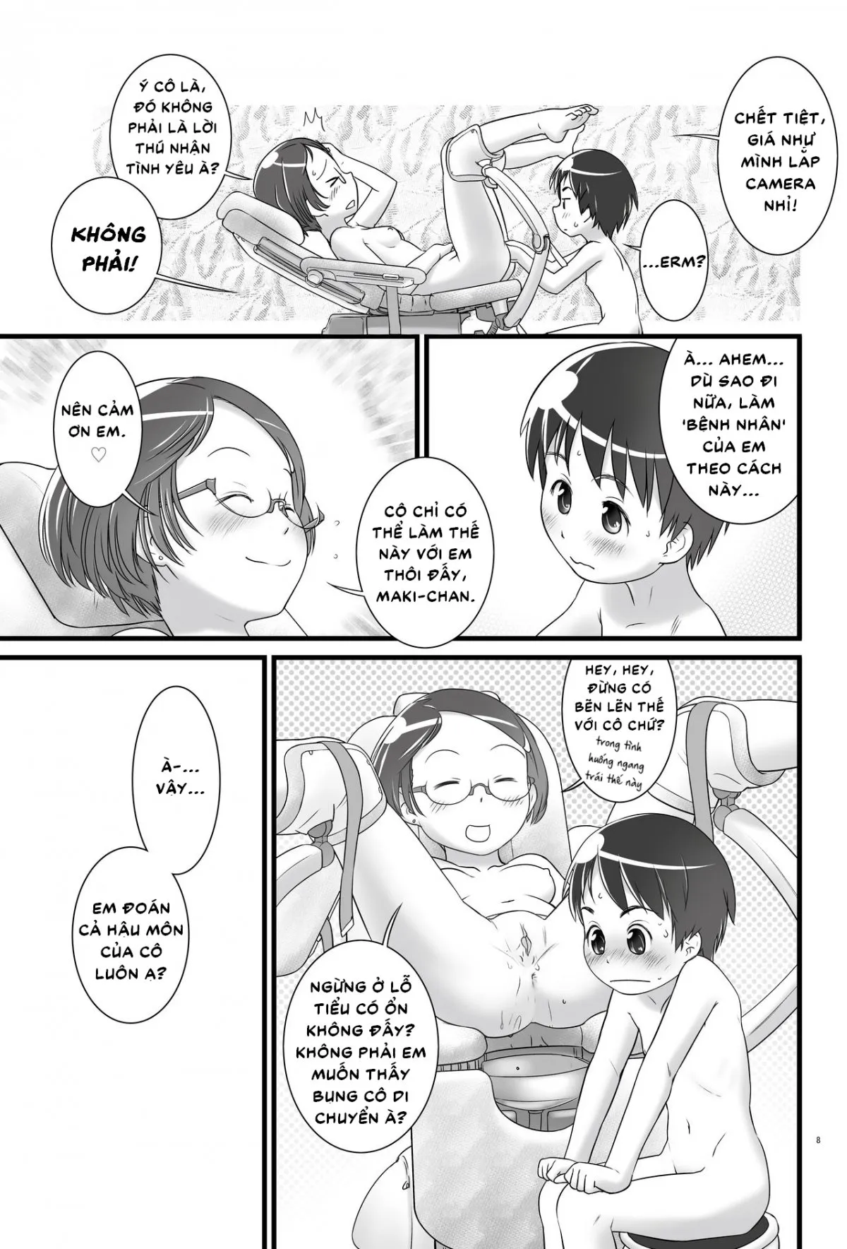 HentaiVN.net - Ảnh 12 - Oshikko Sensei ~ Chap 5 - Chap 1