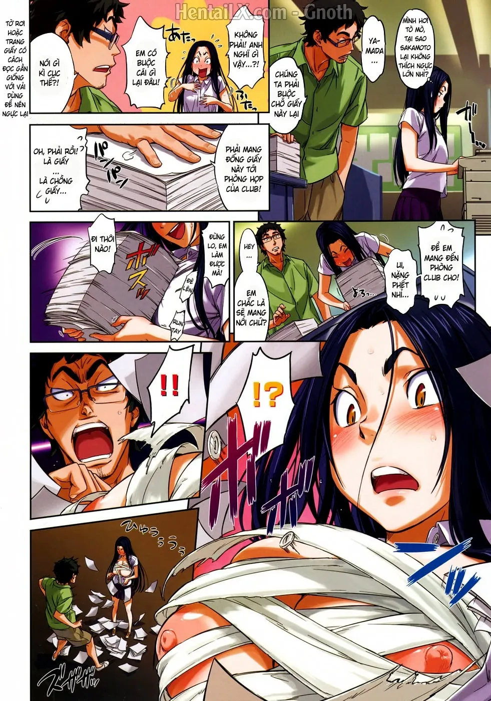 HentaiVN.net - Ảnh 4 - Love, Breast Milk, and Yamada's Juices - Chap 1