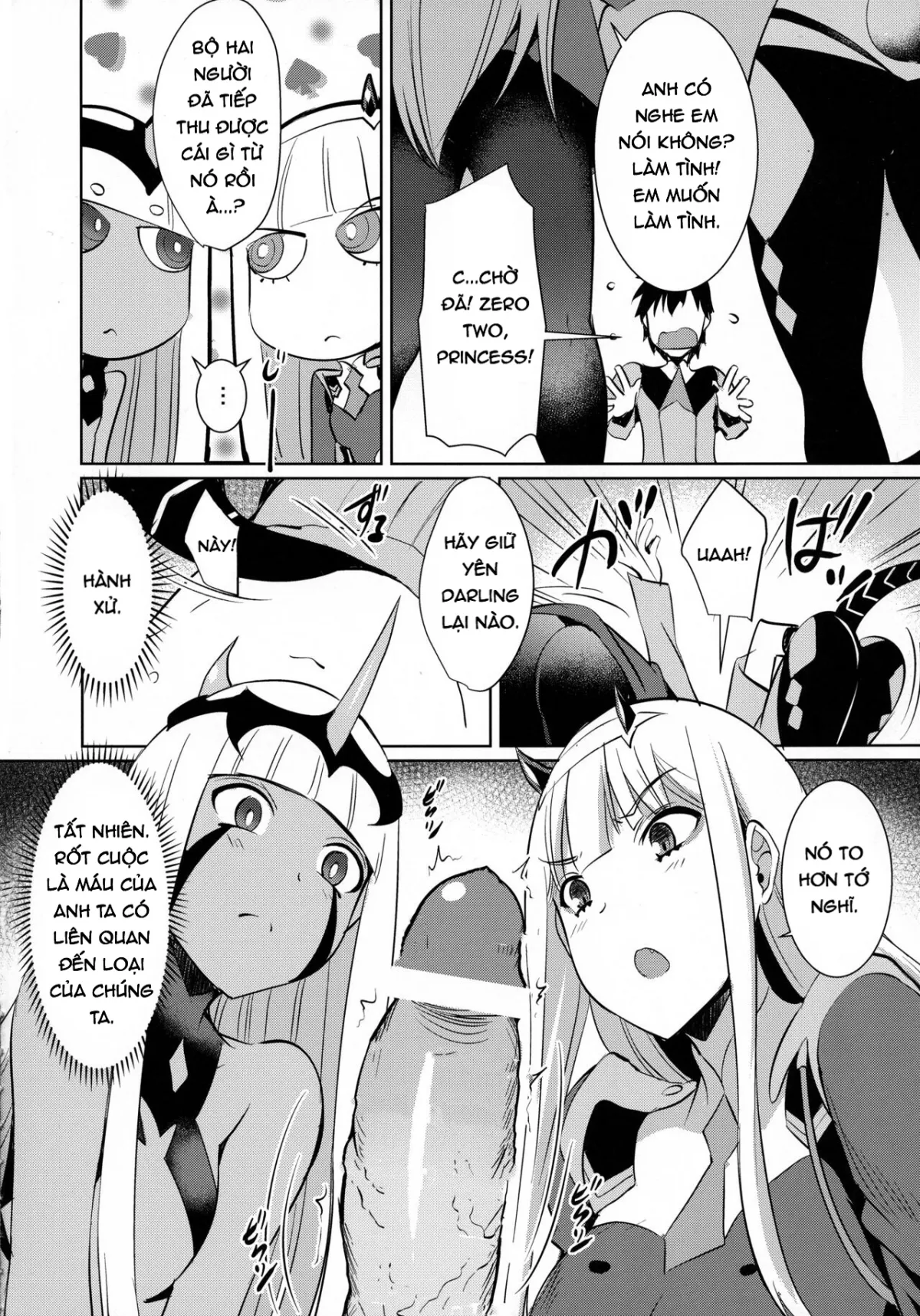 HentaiVN.net - Ảnh 5 - Darling In The One And Two (Darling In The FranXX) - Chap 1