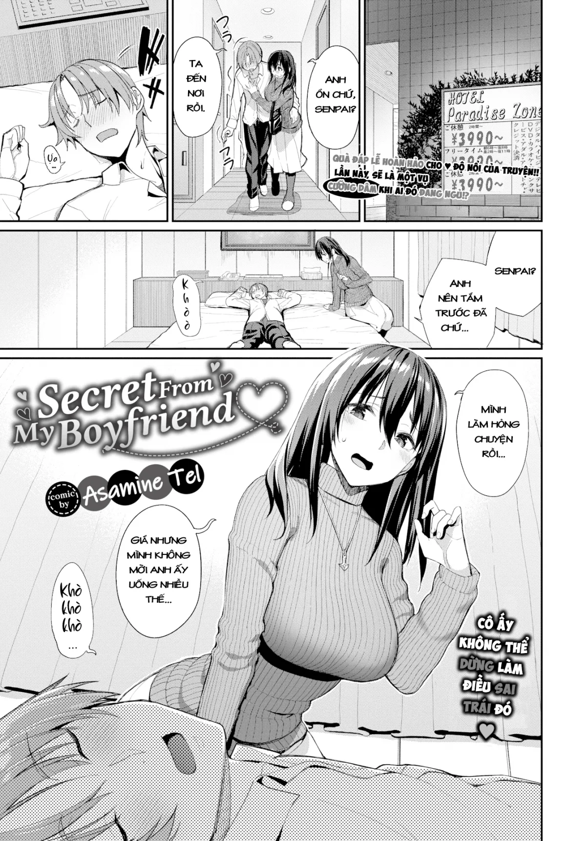 HentaiVN.net - Ảnh 1 - Secret From My Boy Friend - Chap 1