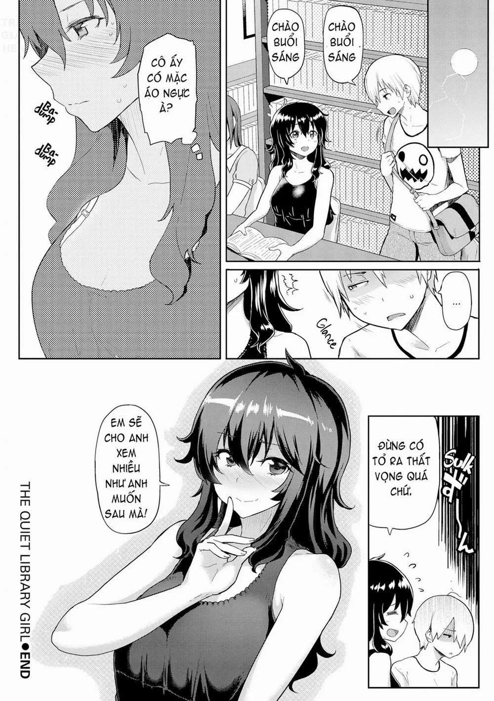 HentaiVN.net - Ảnh 19 - The Quiet Library Girl - Chap 1