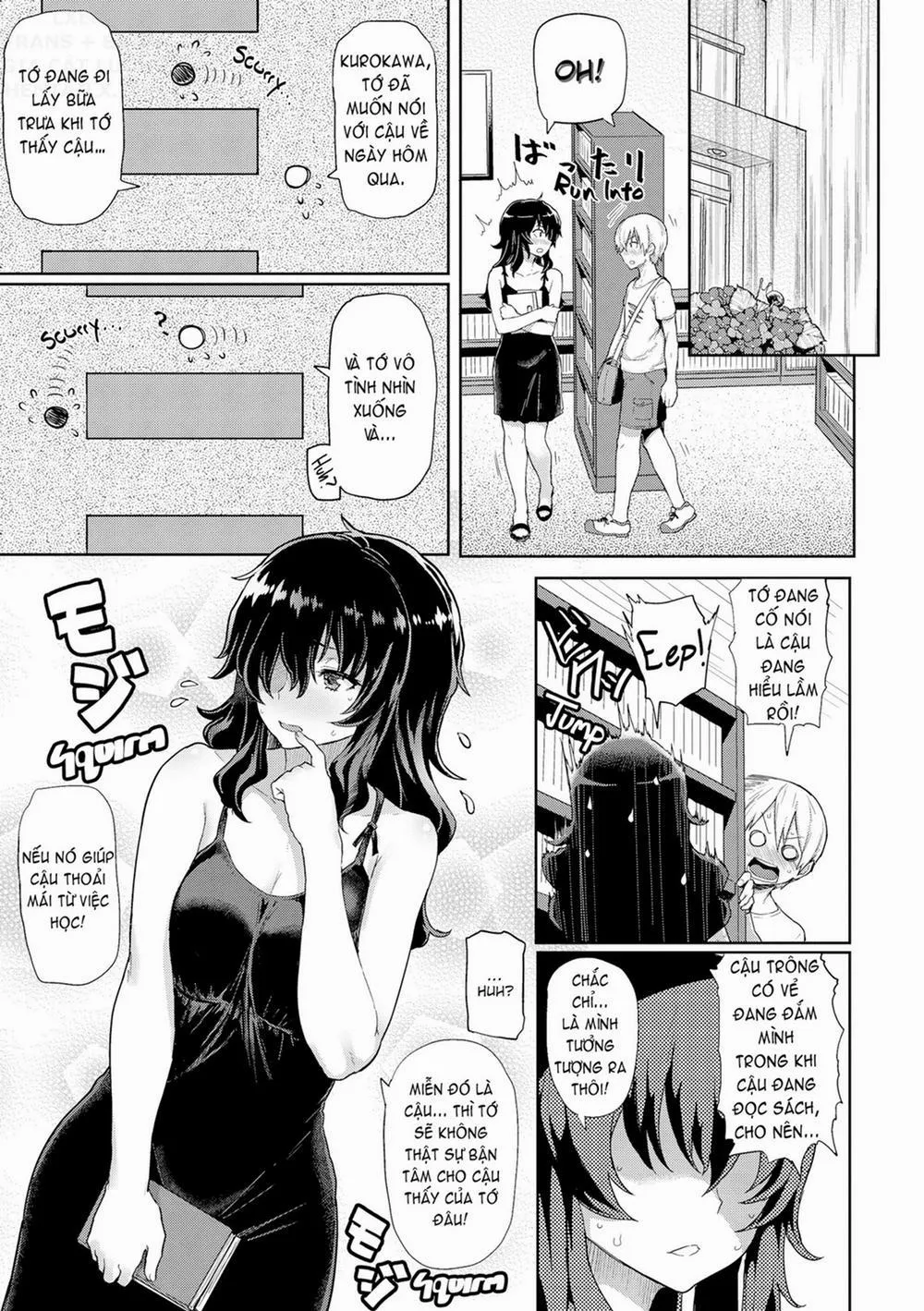 HentaiVN.net - Ảnh 6 - The Quiet Library Girl - Chap 1