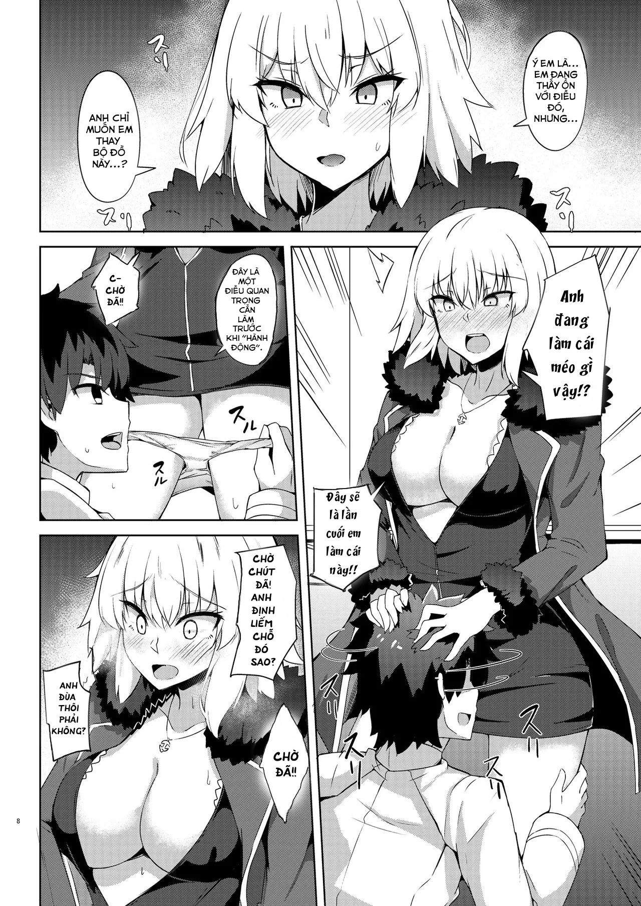 HentaiVN.net - Ảnh 8 - Seijo-sama ni Shitto Shichau Alter-chan - Chap 1
