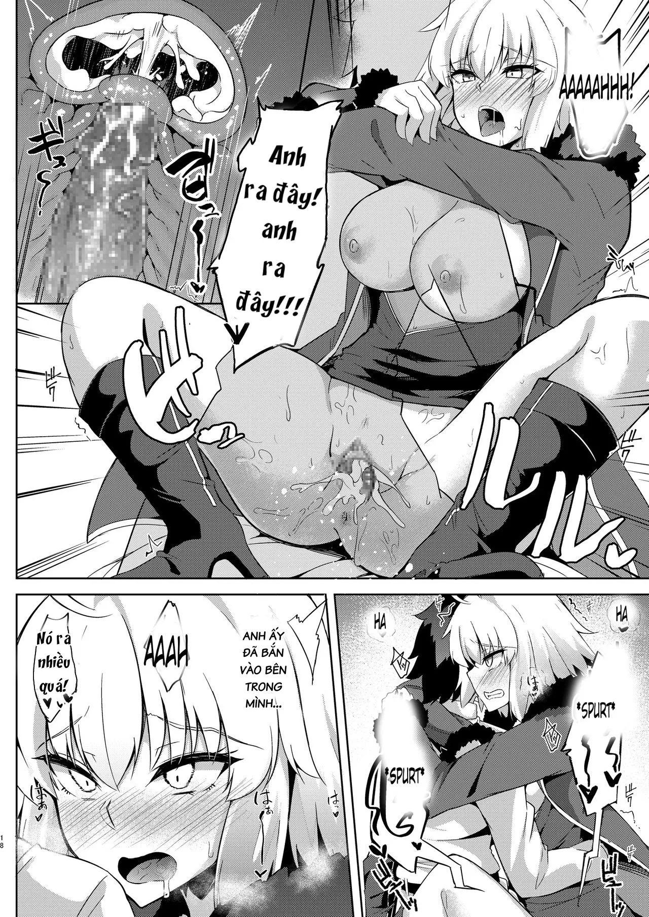 HentaiVN.net - Ảnh 18 - Seijo-sama ni Shitto Shichau Alter-chan - Chap 1