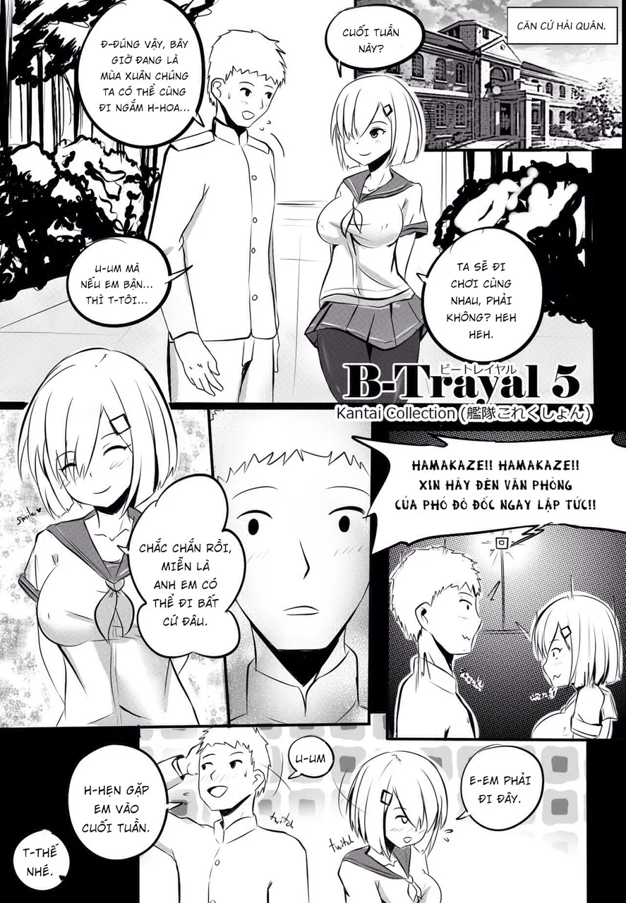 HentaiVN.net - Ảnh 3 - B-Trayal 5 (Kantai Collection, -KanColle-) - Chap 1