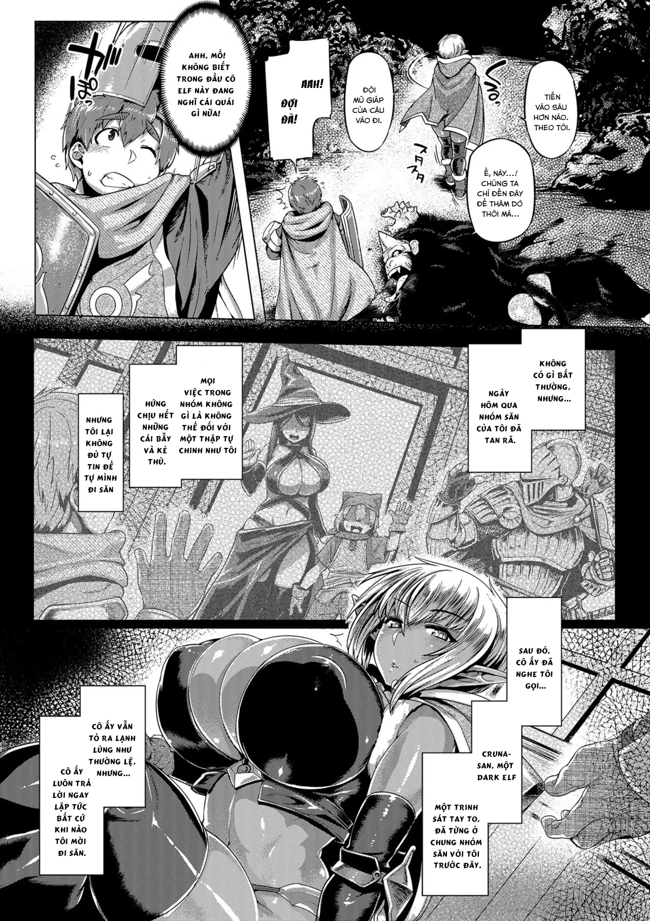 HentaiVN.net - Ảnh 4 - Dark Elf Control - Chap 1