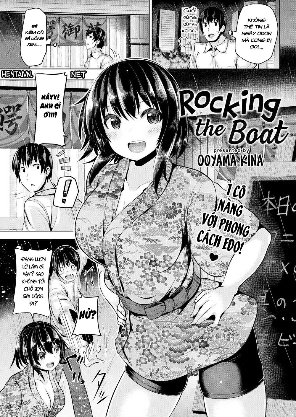 HentaiVN.net - Ảnh 3 - Rocking the Boat - Chap 1