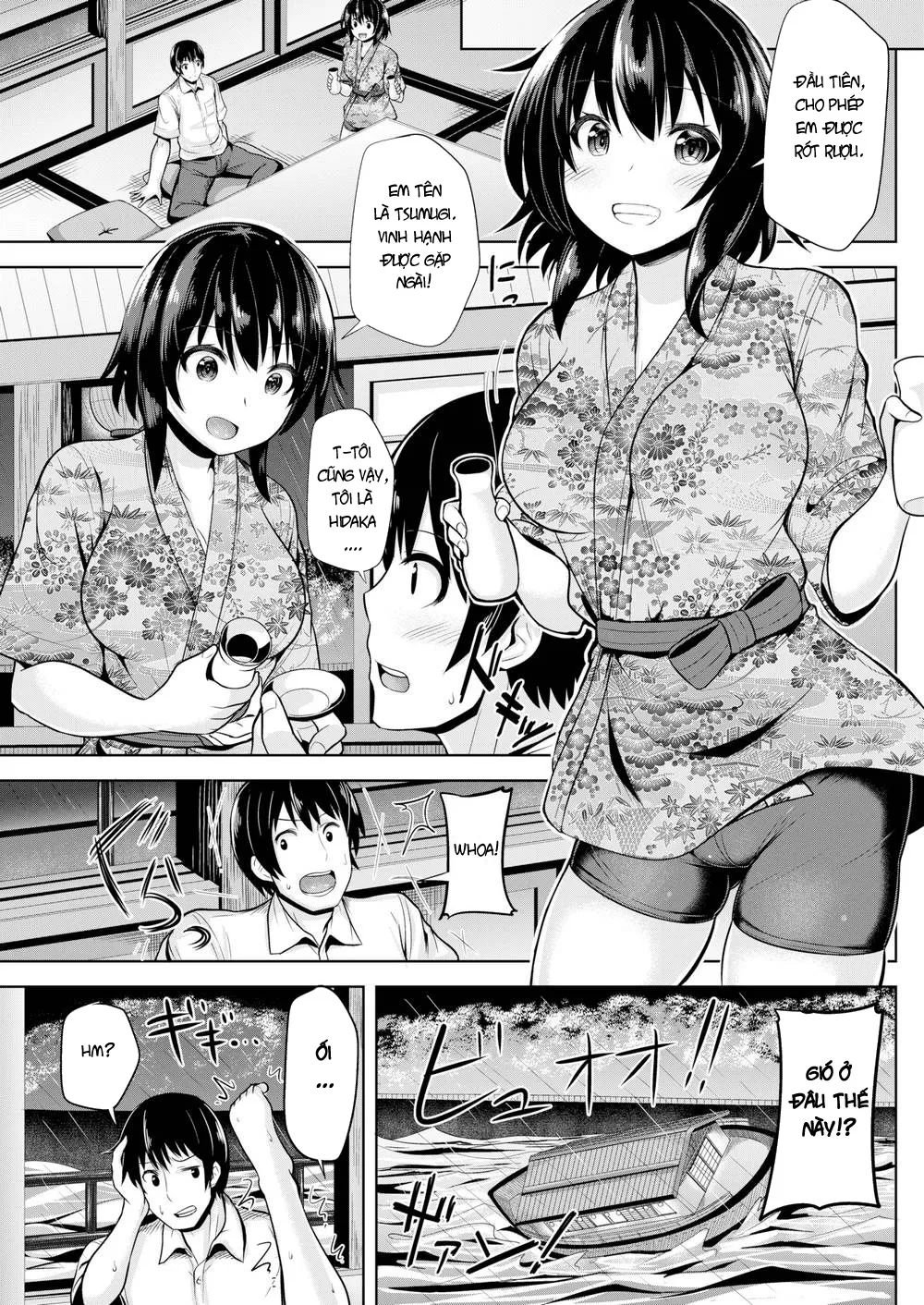 HentaiVN.net - Ảnh 5 - Rocking the Boat - Chap 1