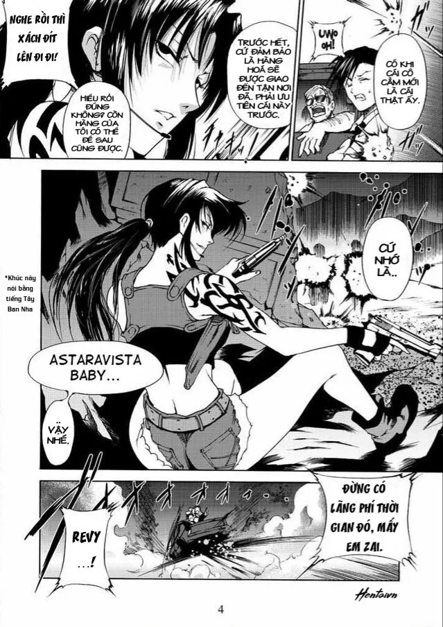 HentaiVN.net - Ảnh 4 - BLACK BERETTA (Black Lagoon) [BLACK BERETTA (ブラック・ラグーン)] - Chap 1