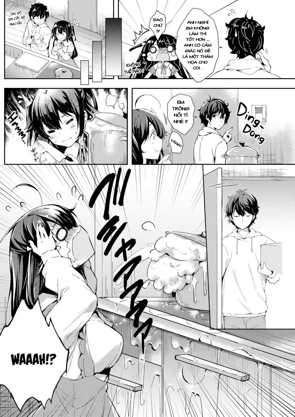 HentaiVN.net - Ảnh 5 - Em muốn làm vợ anh [I Want To Be Your Wife !] - Chap 1