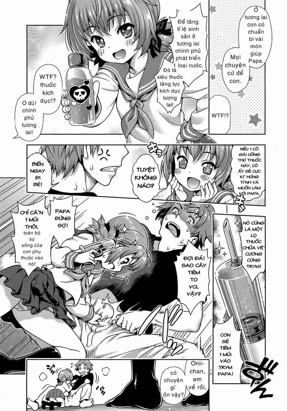HentaiVN.net - Ảnh 6 - Mirai kara kimashita! - Chap 1