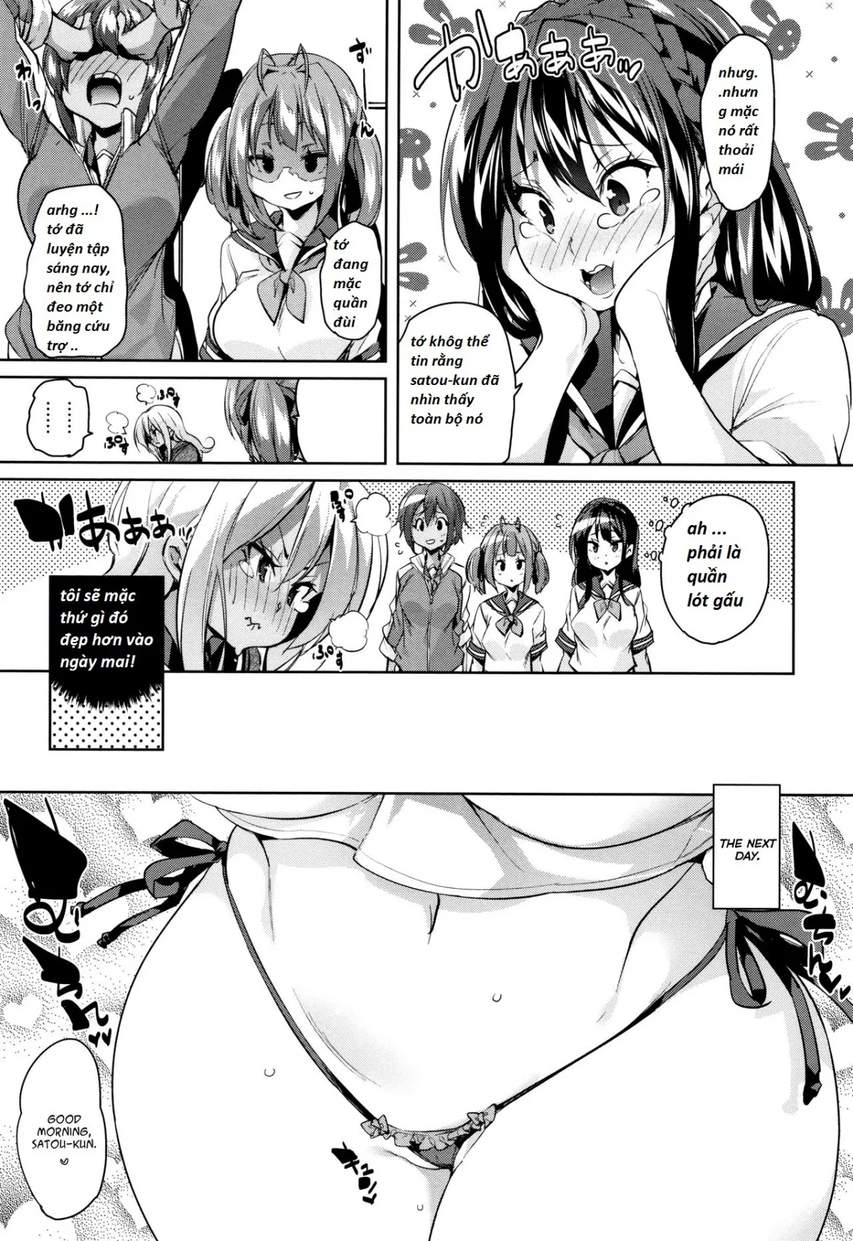 HentaiVN.net - Ảnh 16 - Shita no Okuchi de Chu ♥ Chu ♥ Shiyo Let's Kiss With The Lower ♥ Mouth - Chap 1