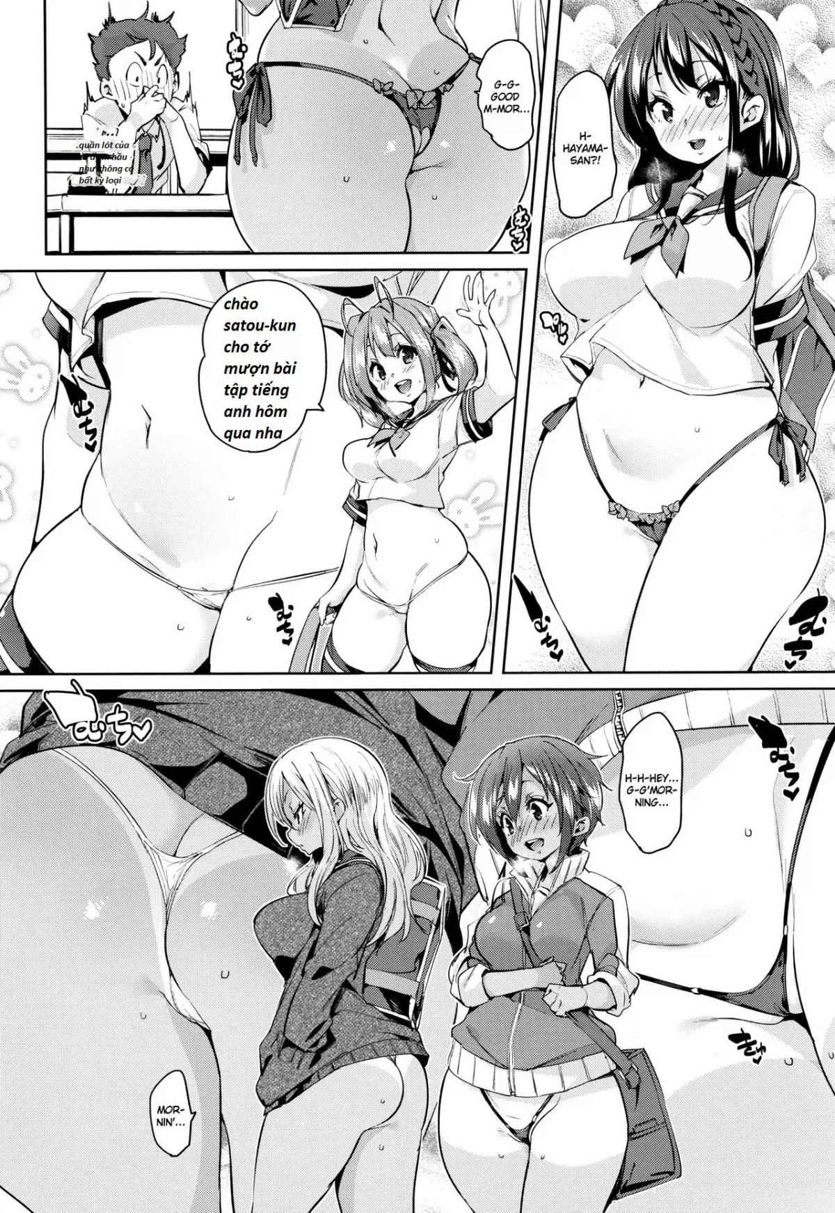 HentaiVN.net - Ảnh 17 - Shita no Okuchi de Chu ♥ Chu ♥ Shiyo Let's Kiss With The Lower ♥ Mouth - Chap 1