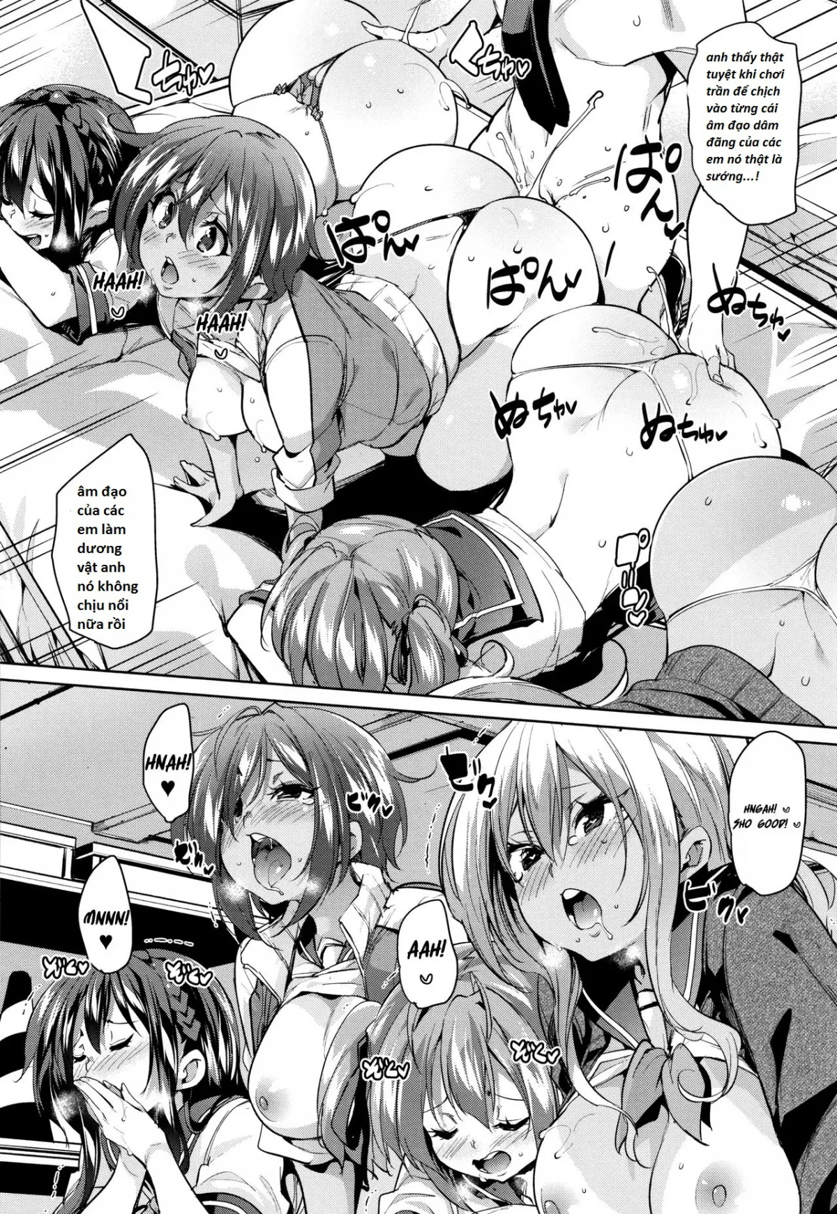 HentaiVN.net - Ảnh 33 - Shita no Okuchi de Chu ♥ Chu ♥ Shiyo Let's Kiss With The Lower ♥ Mouth - Chap 1