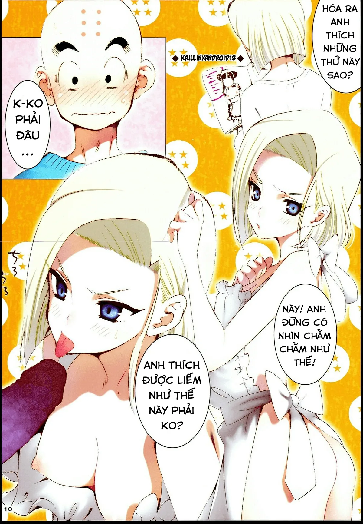 HentaiVN.net - Ảnh 11 - DRAGON NIGHT (Dragon Ball Z) - Chap 1