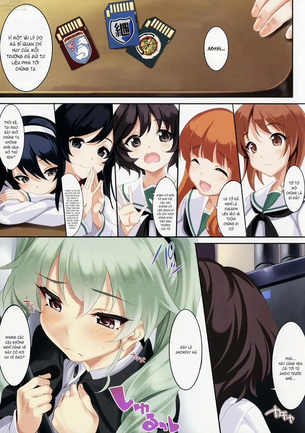 HentaiVN.net - Ảnh 3 - CL-orz 50 (Girls Und Panzer) - Chap 1