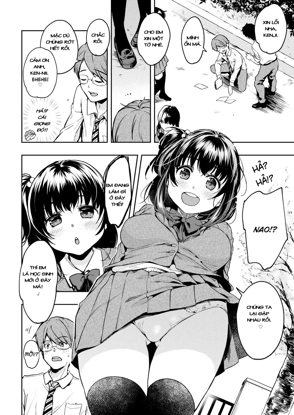 HentaiVN.net - Ảnh 4 - Chiếm Giữ Mọi Thứ Của Kouhai Cho Riêng Tôi ❤ - Chap 1
