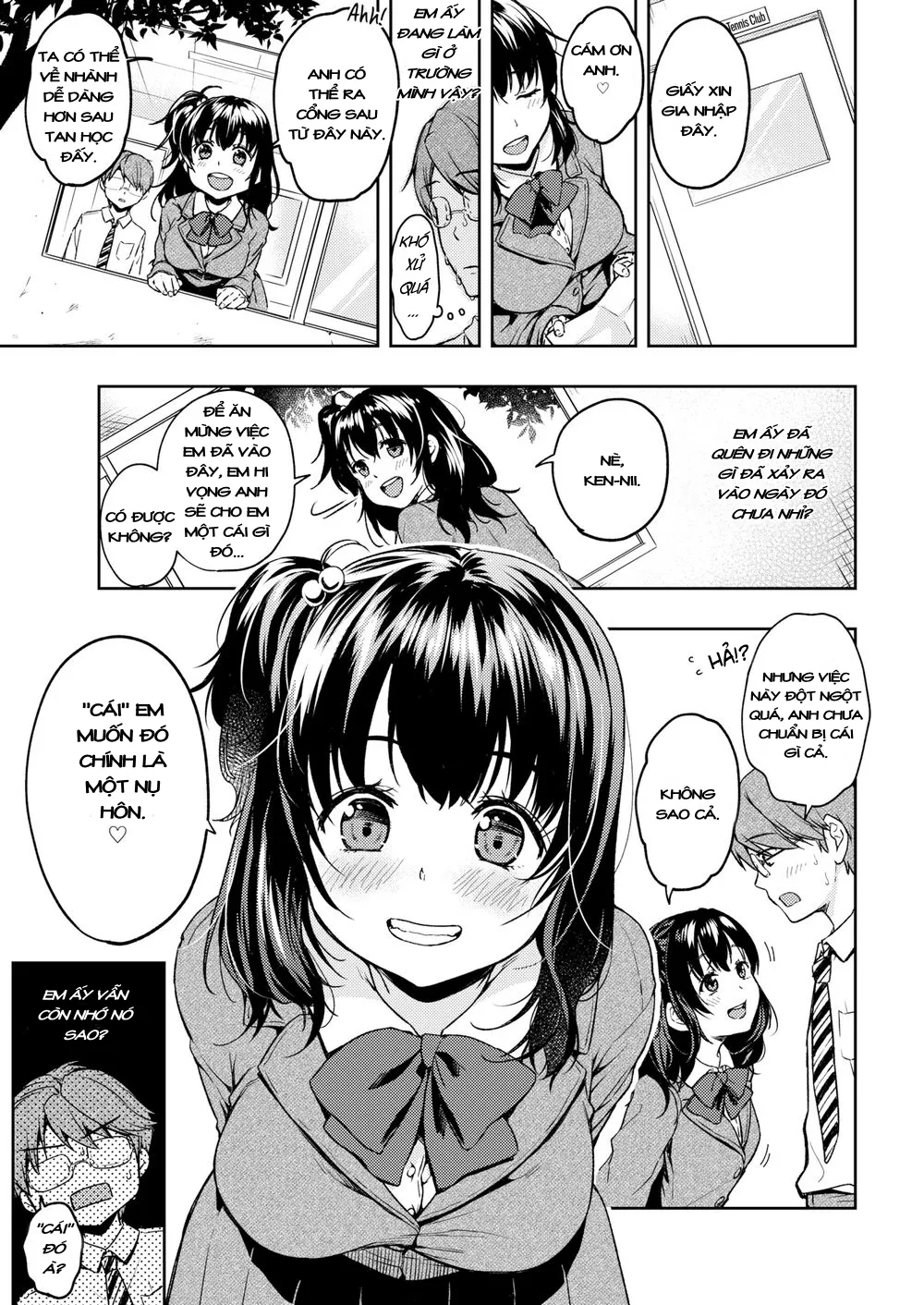 HentaiVN.net - Ảnh 5 - Chiếm Giữ Mọi Thứ Của Kouhai Cho Riêng Tôi ❤ - Chap 1