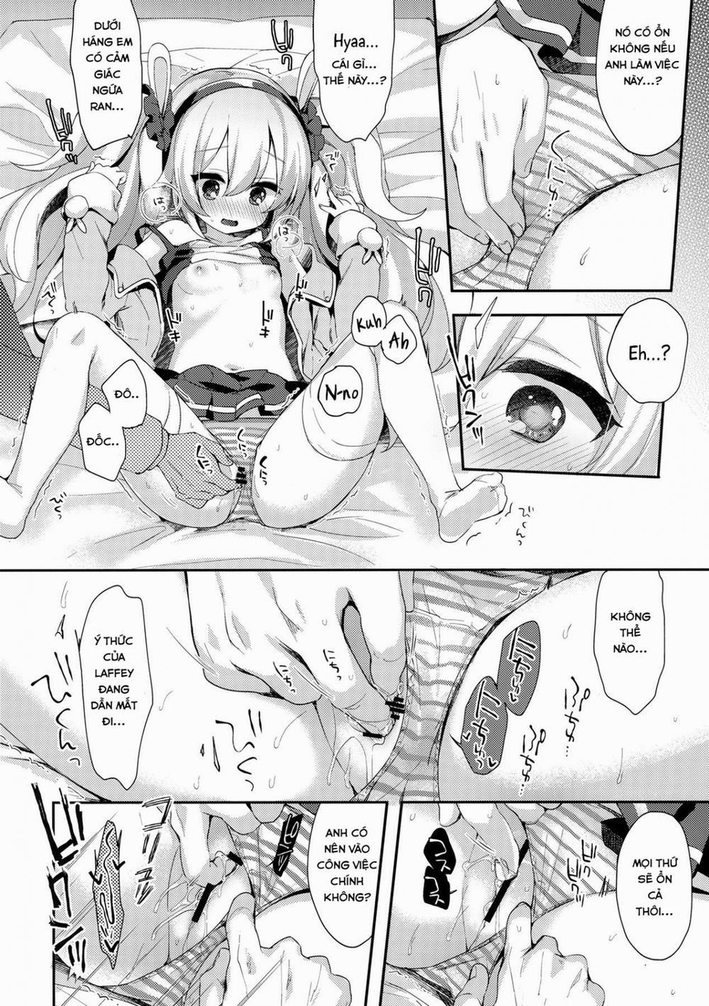 HentaiVN.net - Ảnh 11 - Commander, Will You... With Laffey? (Azur Lane) [Đô đốc, anh.. sẽ làm với Laffy chứ ?; Shikikan, Laffey To… Suru?] - Chap 1