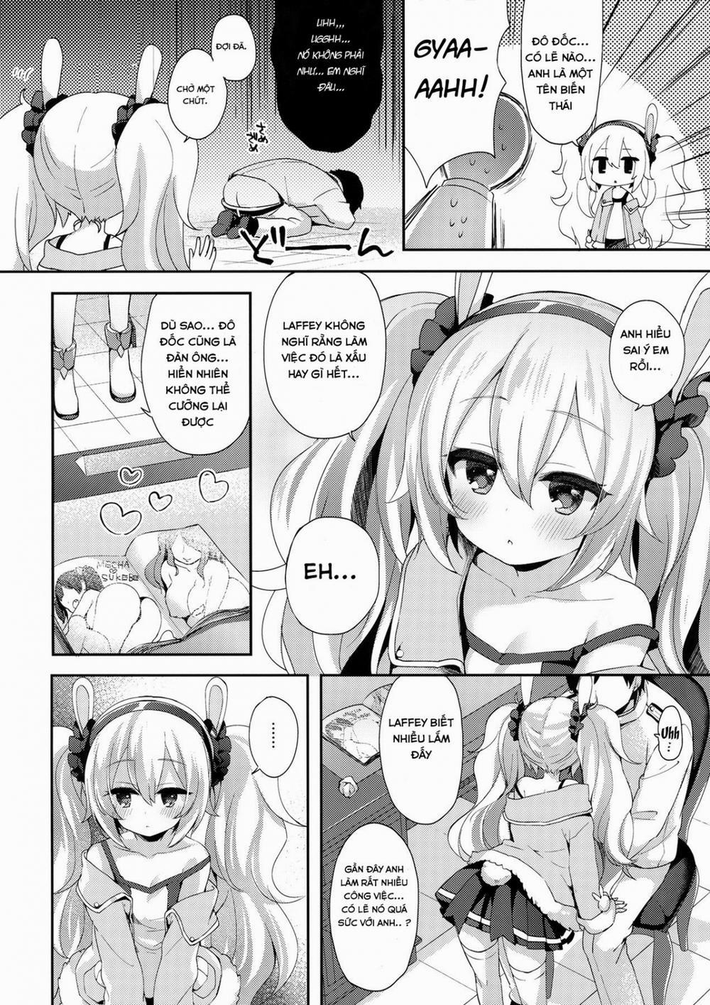 HentaiVN.net - Ảnh 5 - Commander, Will You... With Laffey? (Azur Lane) [Đô đốc, anh.. sẽ làm với Laffy chứ ?; Shikikan, Laffey To… Suru?] - Chap 1