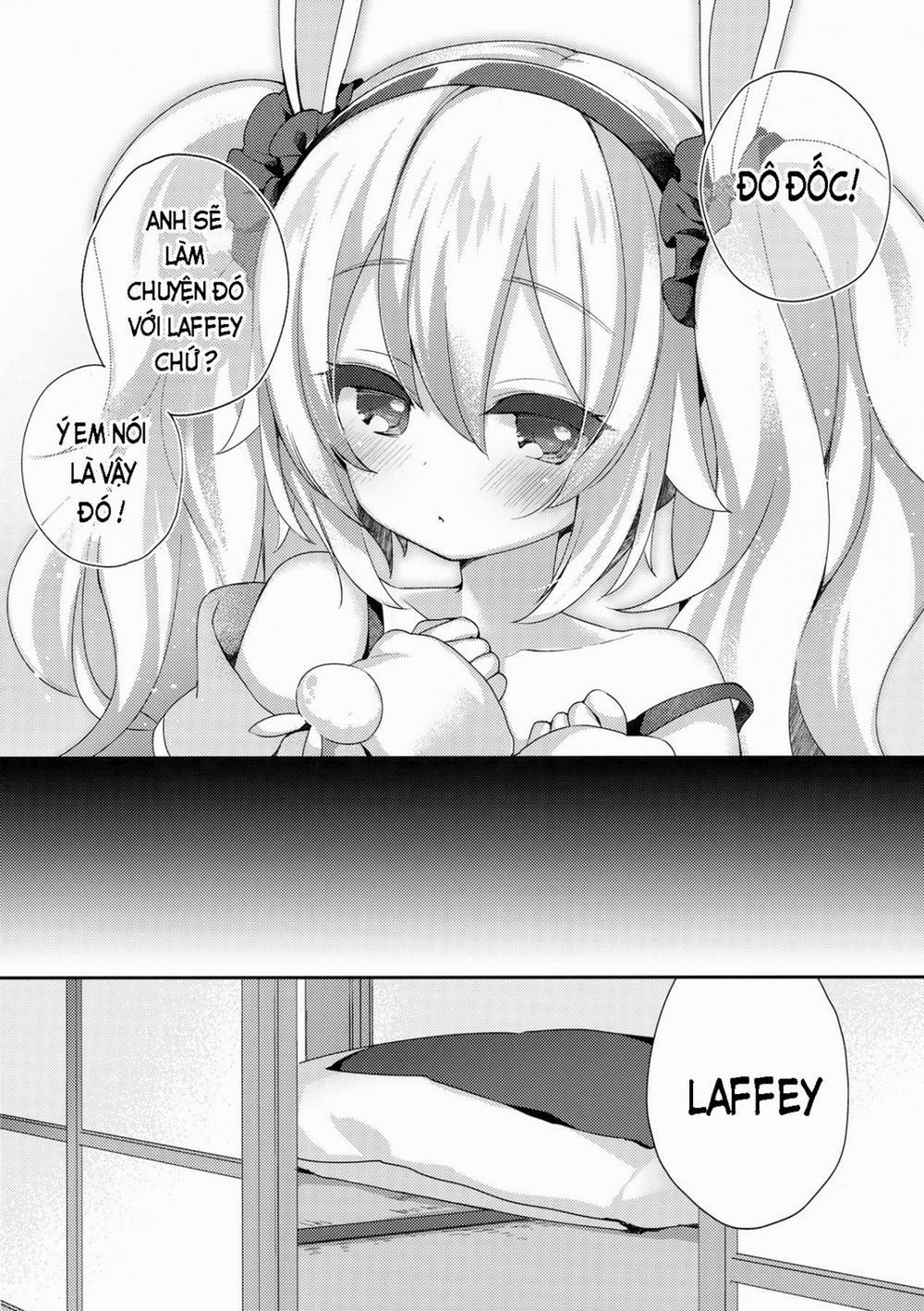 HentaiVN.net - Ảnh 7 - Commander, Will You... With Laffey? (Azur Lane) [Đô đốc, anh.. sẽ làm với Laffy chứ ?; Shikikan, Laffey To… Suru?] - Chap 1