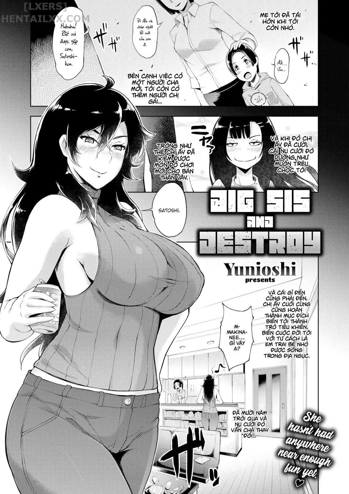 HentaiVN.net - Ảnh 6 - Big Sis and Destroy - Chap 1
