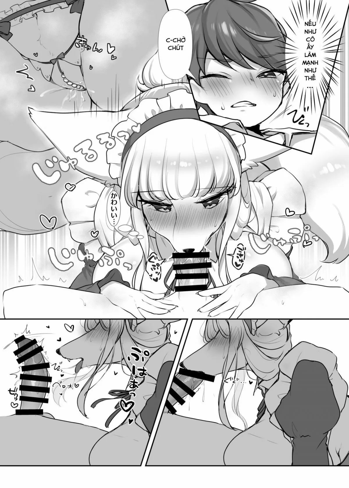 HentaiVN.net - Ảnh 4 - Hầu gái furry nhà tôi - Chap 1
