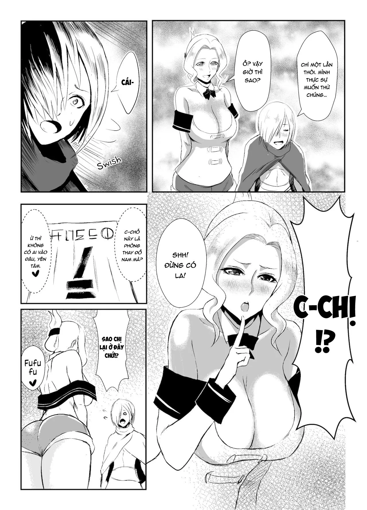 HentaiVN.net - Ảnh 7 - Cô gái lễ tân và nhà mạo hiểm trẻ. [Uketsukejou to Chiisana Boukensha | The Receptionist and the Little Adventurer; 受付嬢と小さな冒険者] - Chap 1