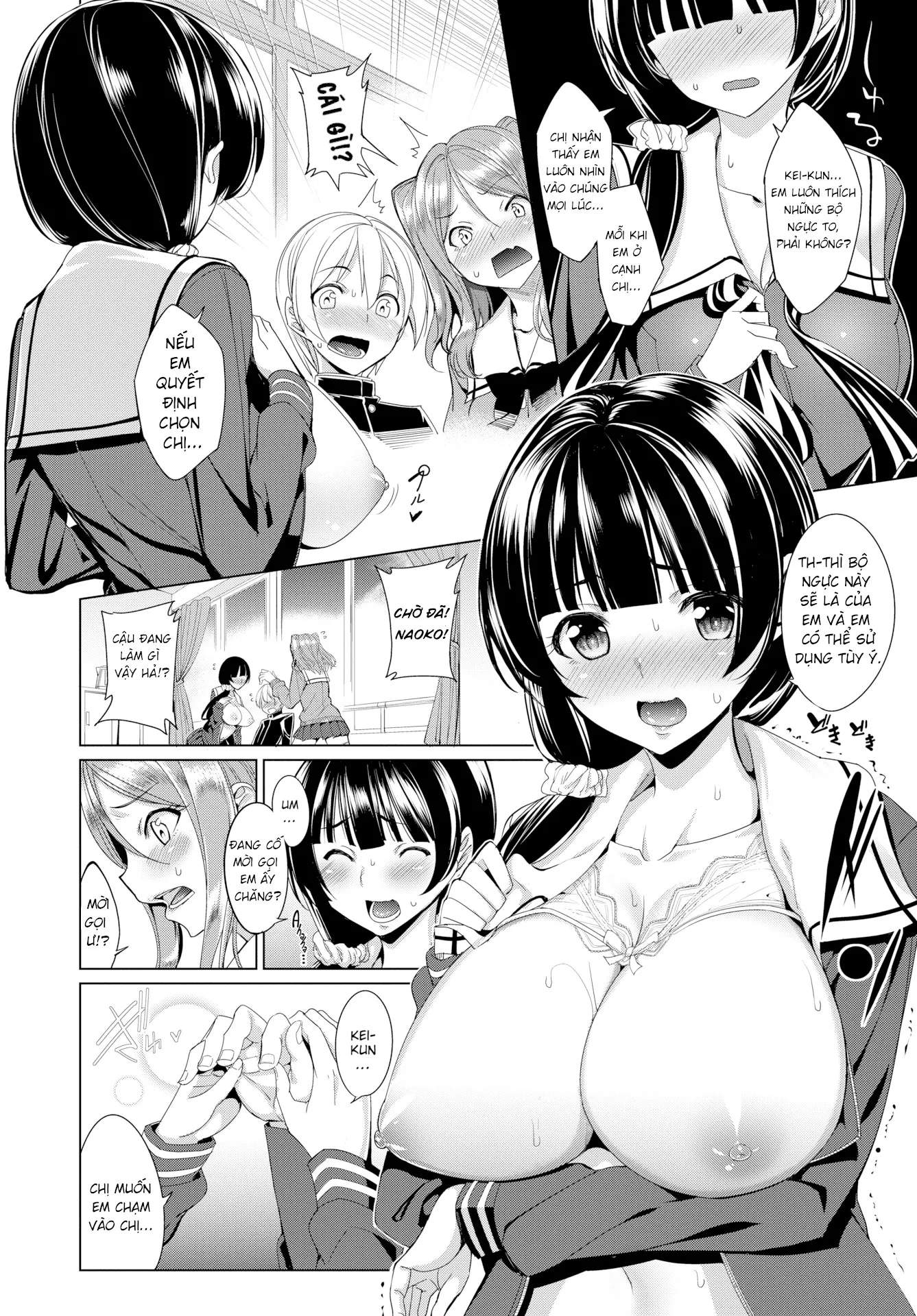 HentaiVN.net - Ảnh 5 - Tình tay ba [Triangular Relationship] - Chap 1