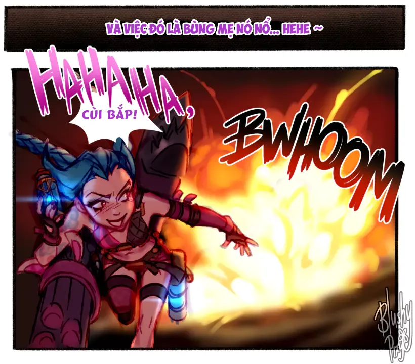 HentaiVN.net - Ảnh 6 - Jinx Hưng Phấn! [Jinx Comic] - Chap 1