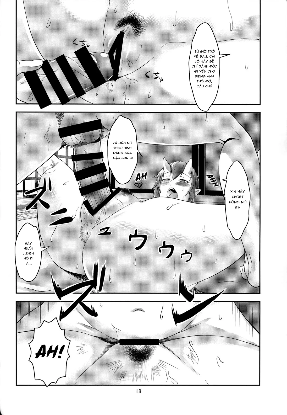 HentaiVN.net - Ảnh 17 - Oni no Himitsu [Oni's Secret; Bí Mật Của Oni] - Chap 1