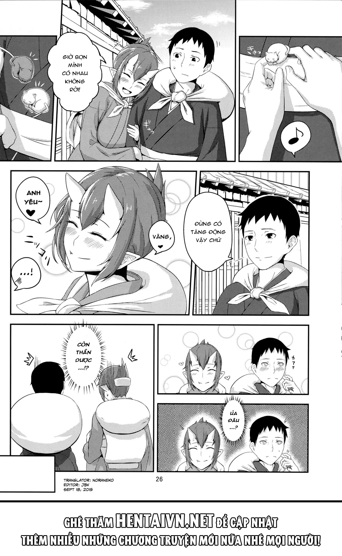 HentaiVN.net - Ảnh 25 - Oni no Himitsu [Oni's Secret; Bí Mật Của Oni] - Chap 1