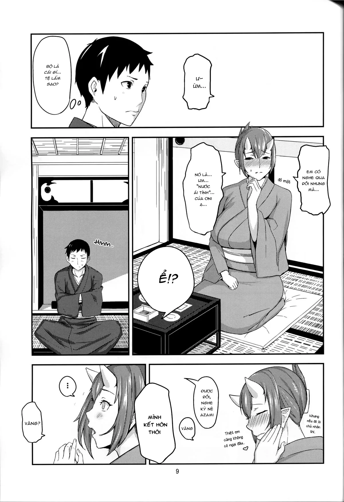 HentaiVN.net - Ảnh 8 - Oni no Himitsu [Oni's Secret; Bí Mật Của Oni] - Chap 1