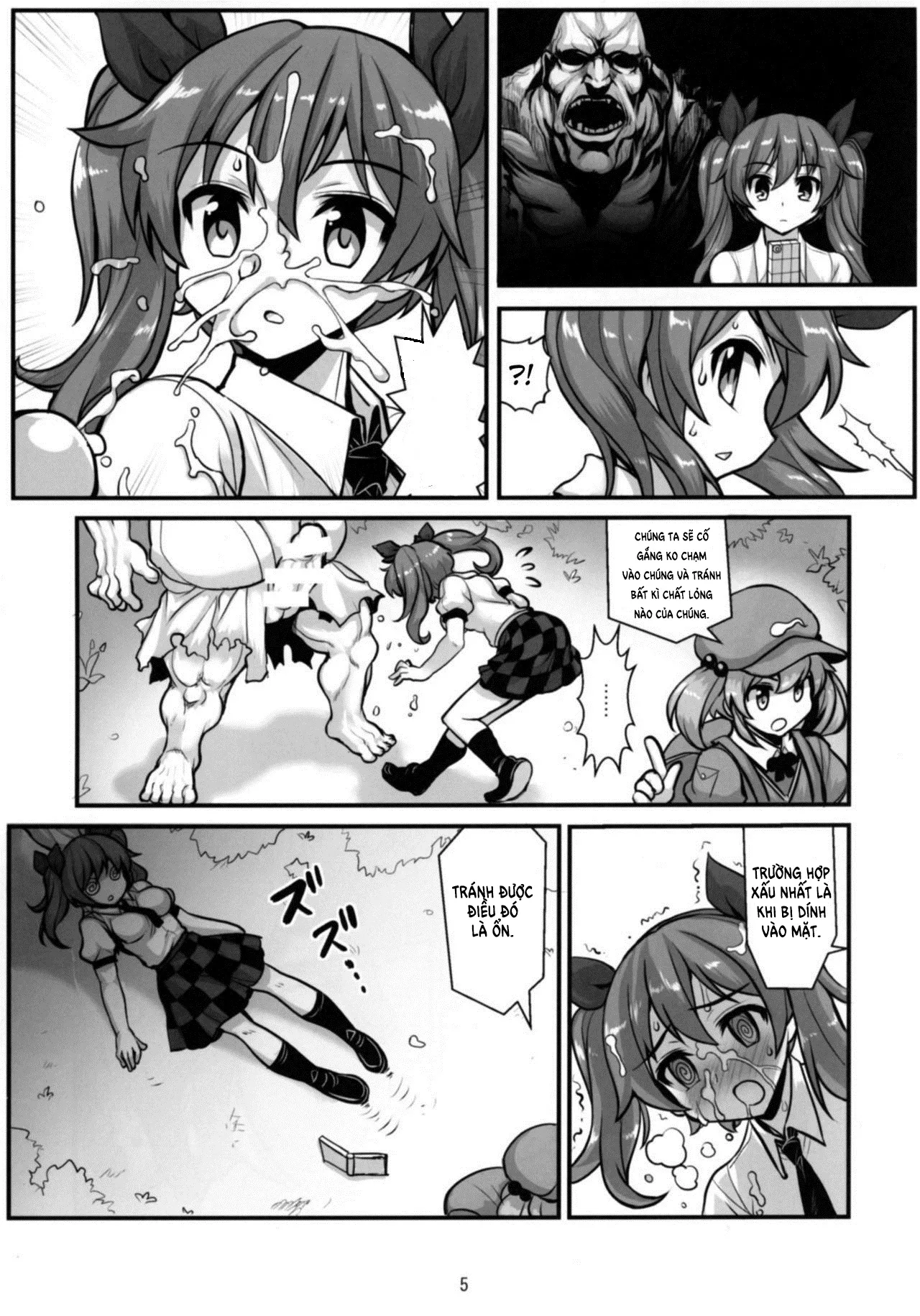 HentaiVN.net - Ảnh 7 - Tengu vs Bio Hazard Oji-san (Touhou Project) - Chap 1