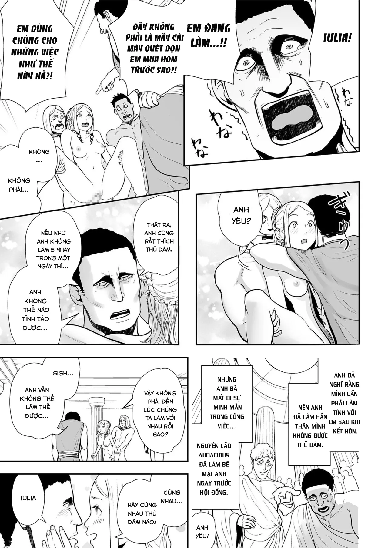HentaiVN.net - Ảnh 14 - The Life of a Roman Couple: Sexlessus' Wife - Chap 1