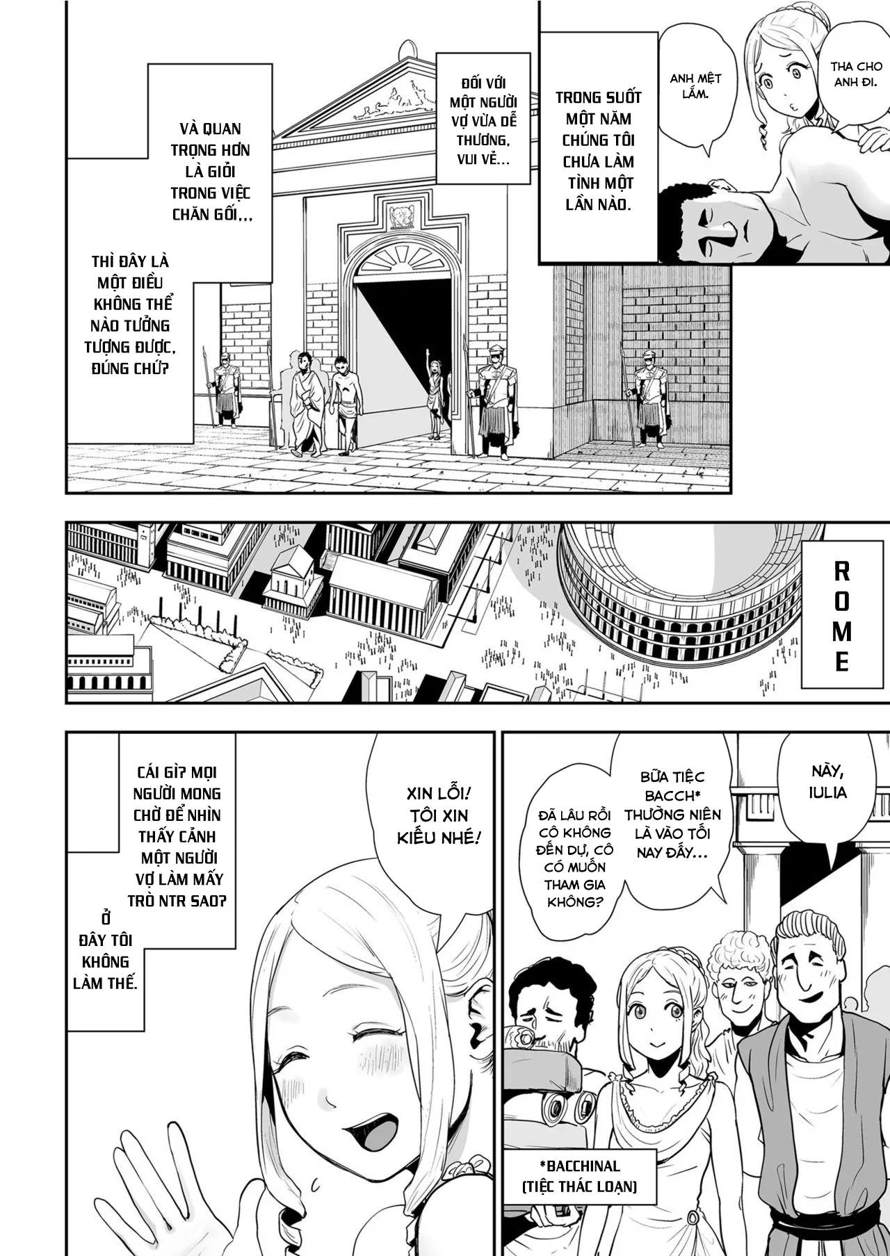 HentaiVN.net - Ảnh 3 - The Life of a Roman Couple: Sexlessus' Wife - Chap 1