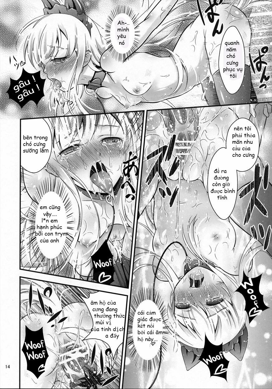 HentaiVN.net - Ảnh 13 - WanWan No H Na Hon. (Hentai Ouji To Warawanai Neko) [Doggy's H Book] - Chap 1