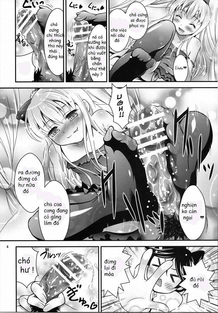 HentaiVN.net - Ảnh 3 - WanWan No H Na Hon. (Hentai Ouji To Warawanai Neko) [Doggy's H Book] - Chap 1