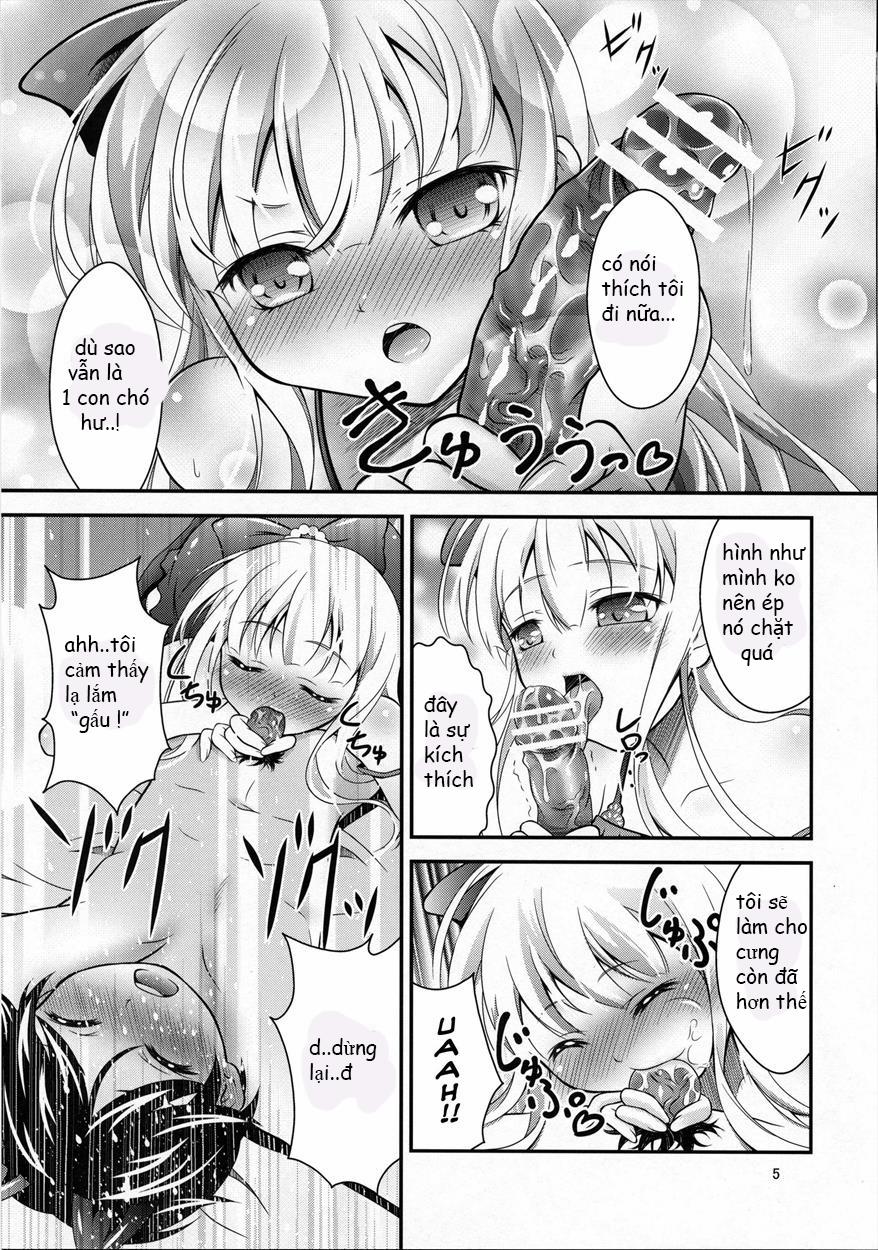 HentaiVN.net - Ảnh 4 - WanWan No H Na Hon. (Hentai Ouji To Warawanai Neko) [Doggy's H Book] - Chap 1