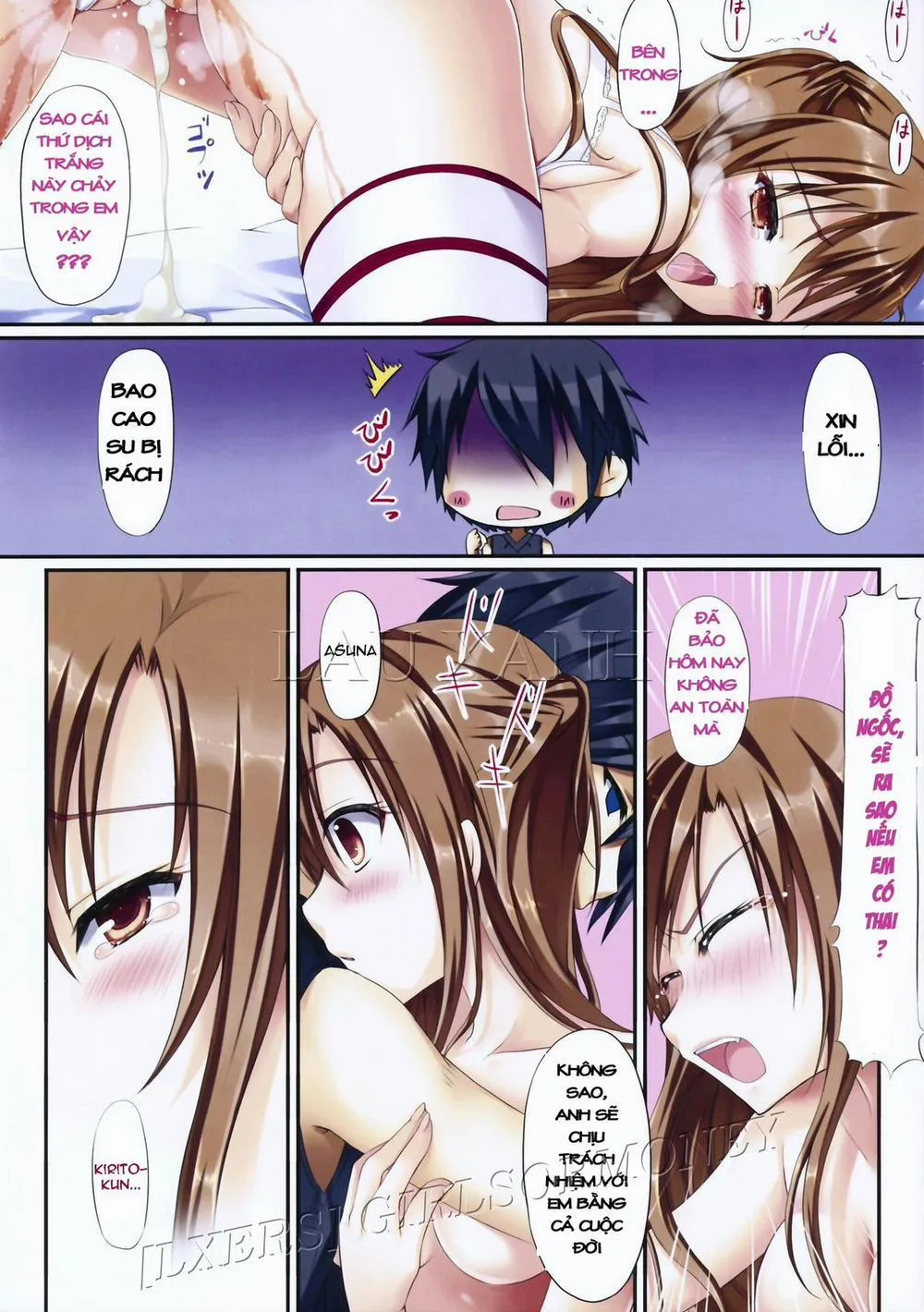 HentaiVN.net - Ảnh 11 - Newly-Married Couples Secret Diary (Sword Art Online) - Chap 1