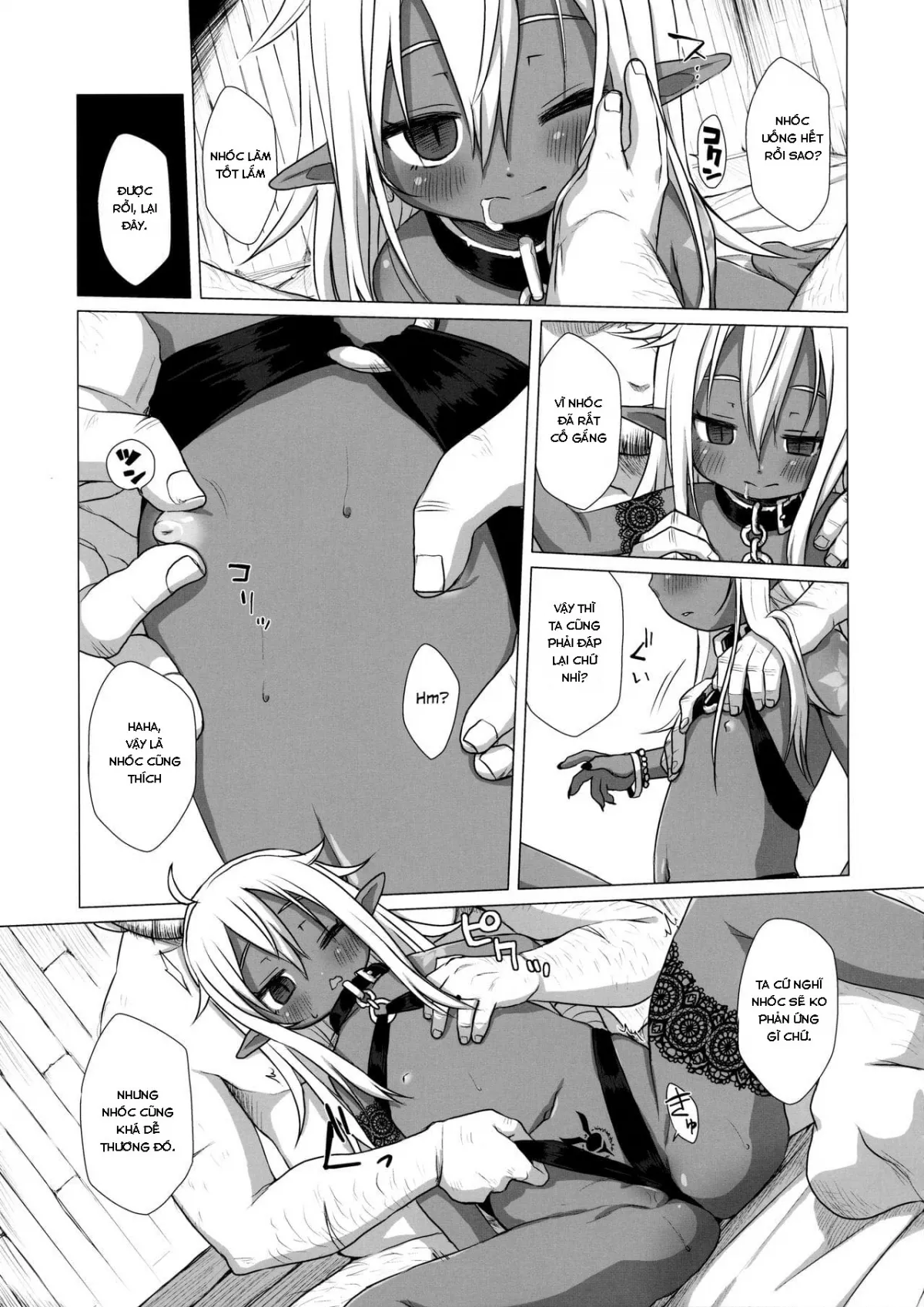 HentaiVN.net - Ảnh 12 - Dark Elf wa Enya ni Odoru - Chap 1