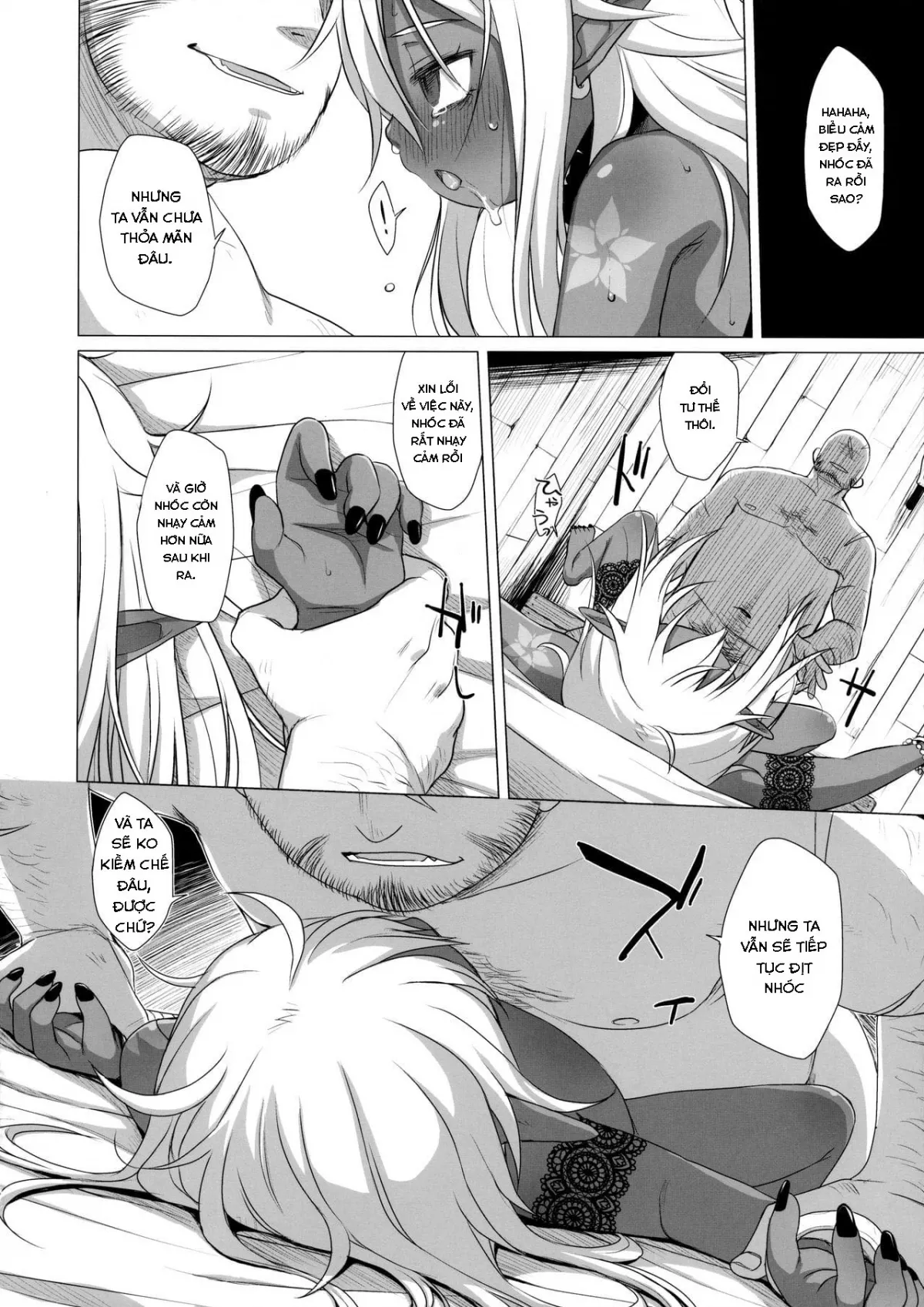 HentaiVN.net - Ảnh 17 - Dark Elf wa Enya ni Odoru - Chap 1