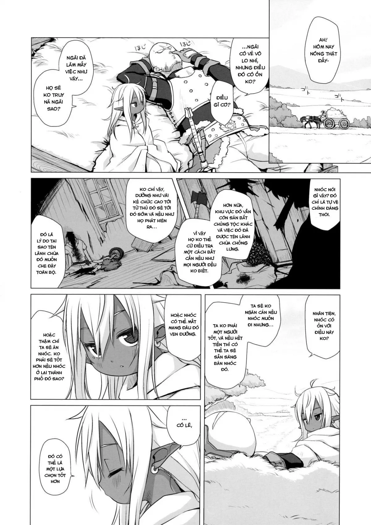 HentaiVN.net - Ảnh 21 - Dark Elf wa Enya ni Odoru - Chap 1