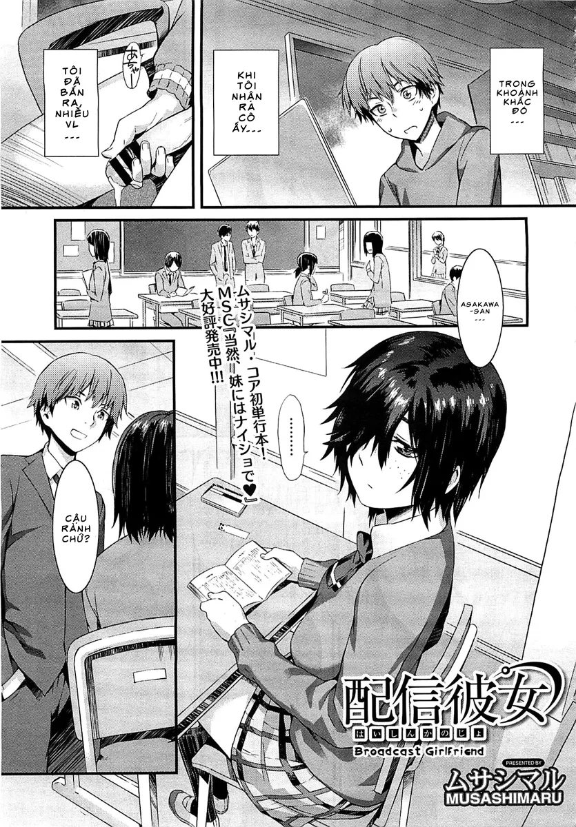 HentaiVN.net - Ảnh 3 - Bạn Gái Tôi Là Streamer [Haishin Kanojo] - Chap 1