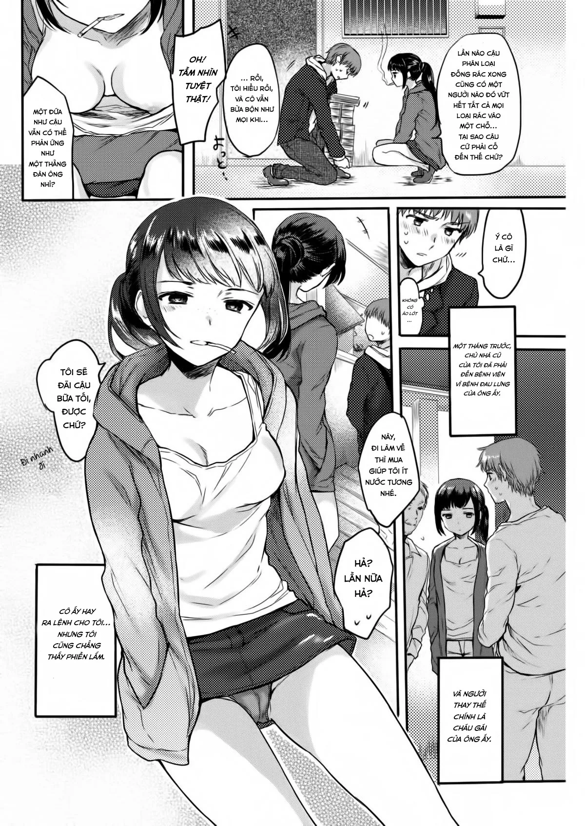 HentaiVN.net - Ảnh 3 - Cô Nàng Chủ Nhà [Landlord Lady] - Chap 1