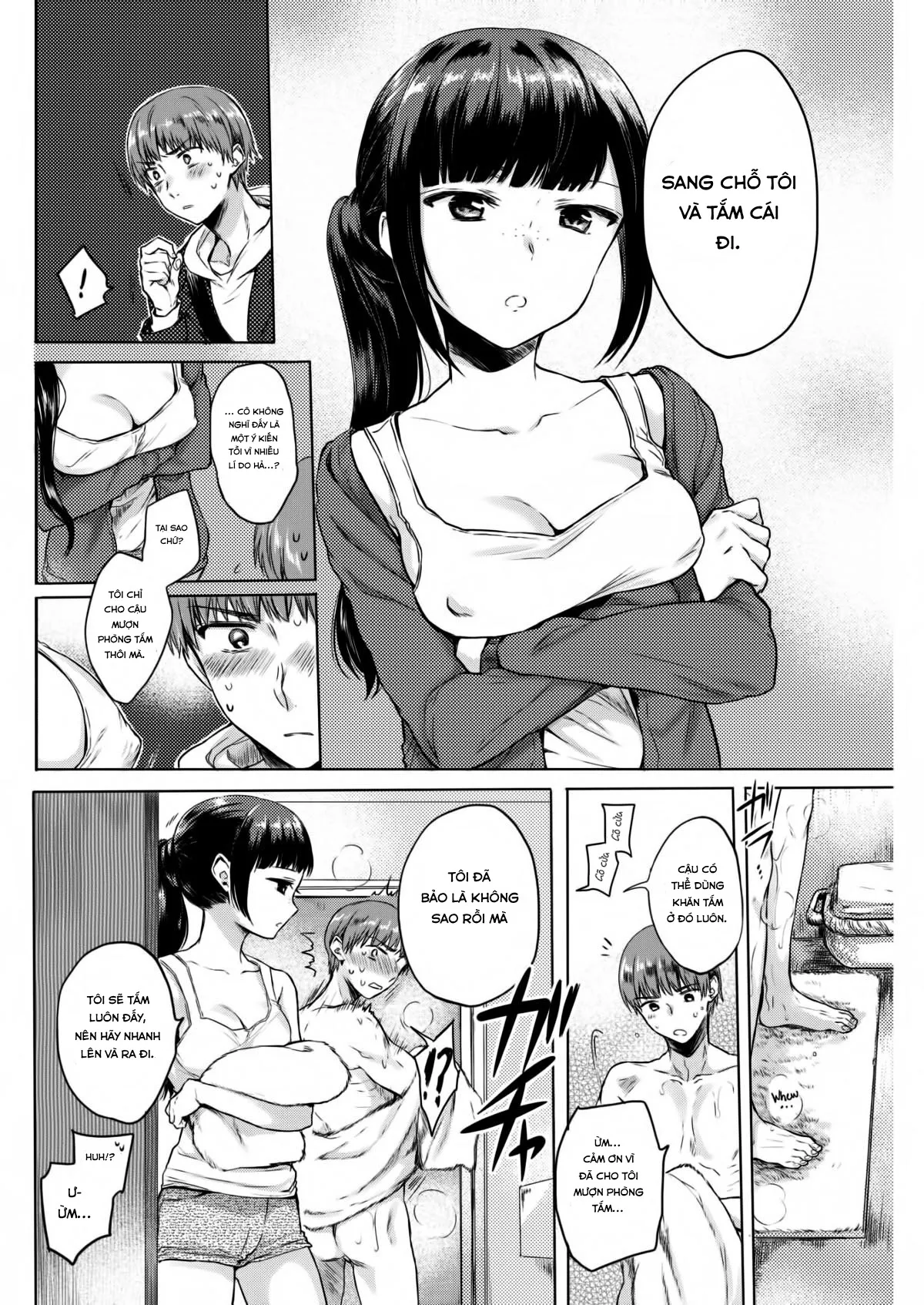 HentaiVN.net - Ảnh 5 - Cô Nàng Chủ Nhà [Landlord Lady] - Chap 1