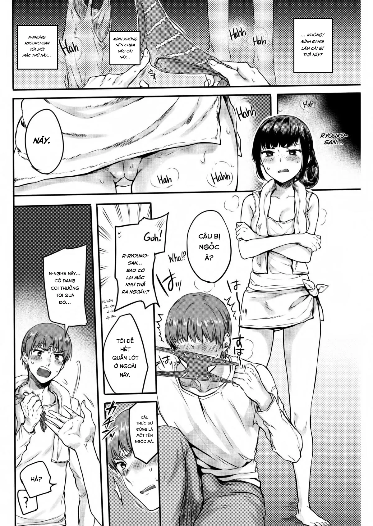 HentaiVN.net - Ảnh 7 - Cô Nàng Chủ Nhà [Landlord Lady] - Chap 1