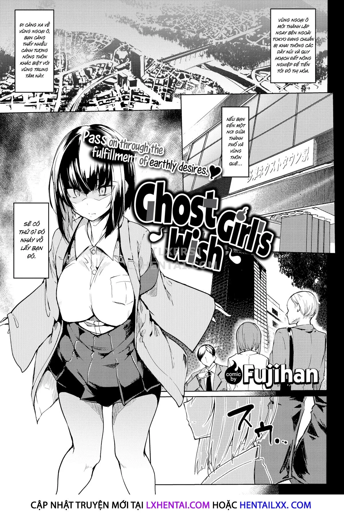 HentaiVN.net - Ảnh 3 - Ghost Girl's Wish [Comic Bavel 2020-09] - Chap 1